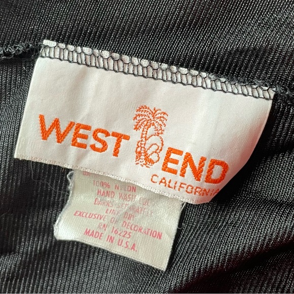 Vintage Red Black Jacquard Satin Lace Trim Teddy Lingerie 90s Small Whimsigoth - Picture 6 of 8